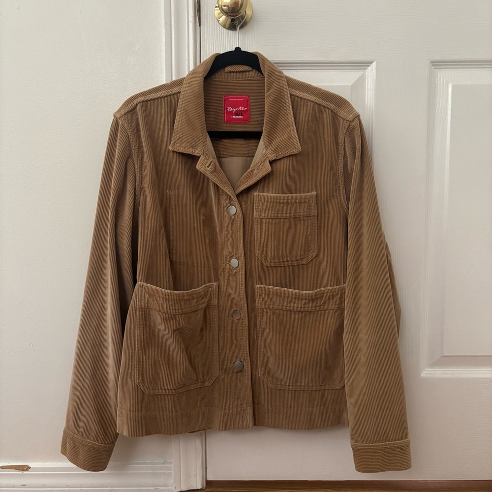 Paynter Corduroy Jacket - L (WOMEN'S BATCH NO.11 - STRAW)